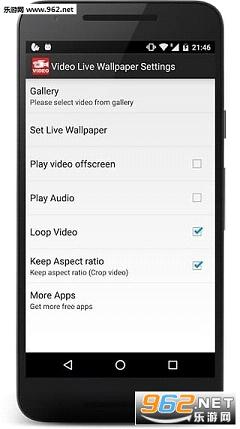 Video Live Wallpaper Settings(videolivewellpaper)v1.32̳̽ͼ1