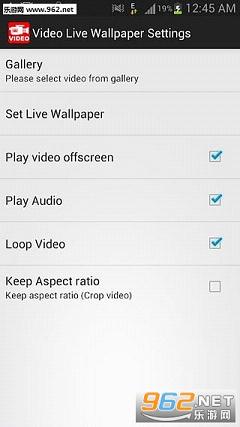 Video Live Wallpaper Settings(Video Live Wallpaper freeİ)ͼ0