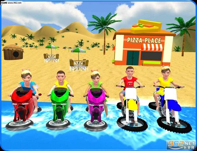 Kids Water Surfing Bike Race(ˮĦгֻ)v1.1ͼ3