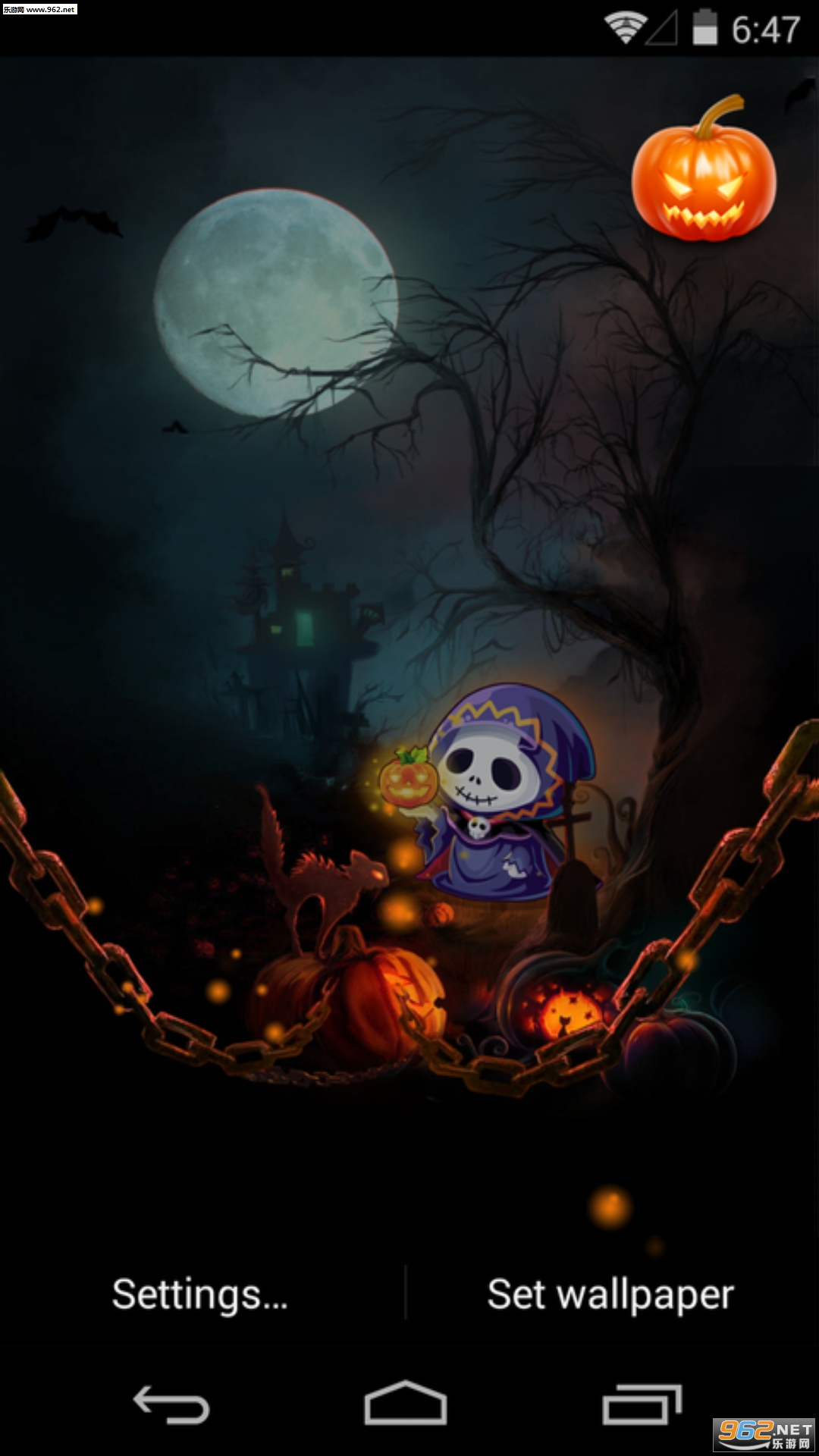 Haunted Cemetery Spooky Moon(ºڷҹֽ̬app)v1.7ͼ2