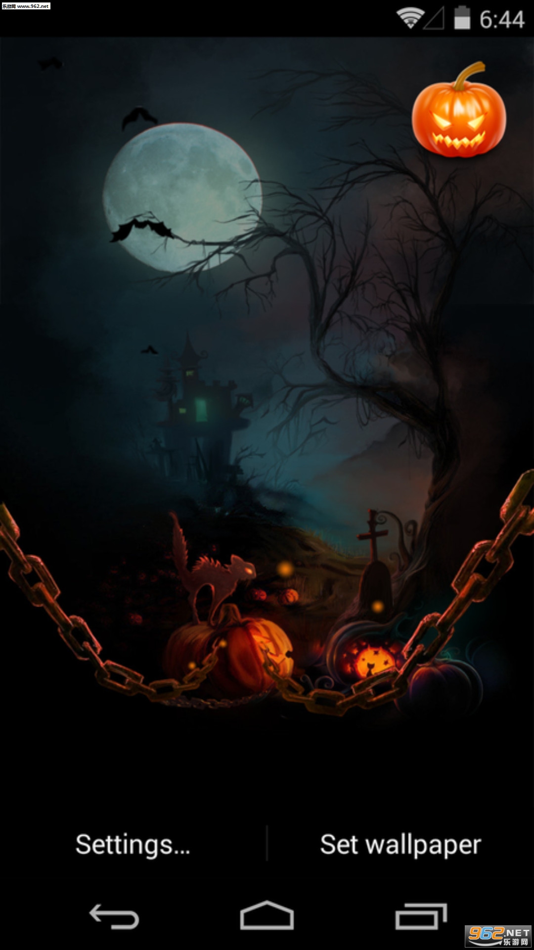 Haunted Cemetery Spooky Moon(ºڷҹֽ̬app)v1.7ͼ0