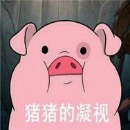 猪猪的凝视表情包|粉红猪表情包下载-乐游网游戏下载