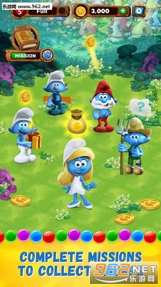 Smurfs Bubble Story({`ݹ°׿)V1.0.1914؈D2