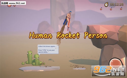 Human Rocket Person