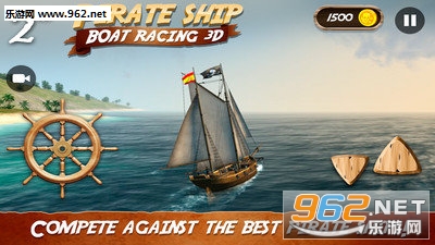 ͧ3D׿v3.0(Pirate Ship Boat Racing 3D)ͼ2