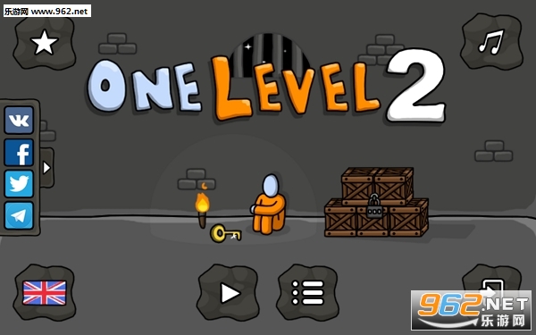 One Level 2Խ׿v1.1(One Level 2: Stickman Jailbreak)ͼ0