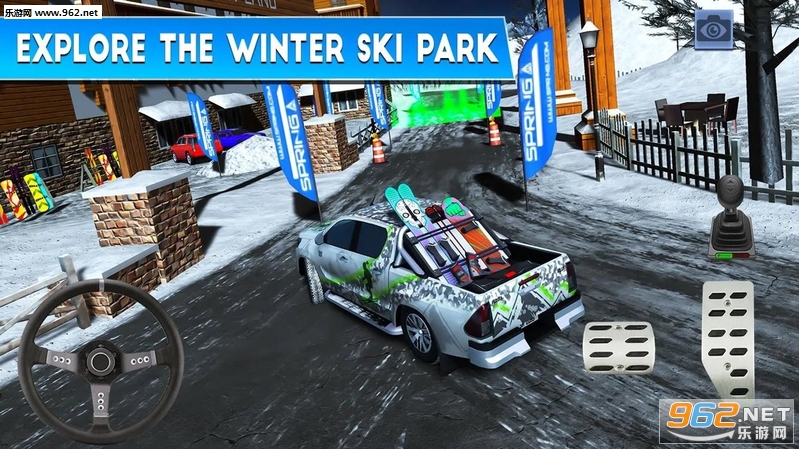 Snow Driver: Winter Ski Park(ѩ@ѩ˾C׿)v1.0.1(Snow Driver: Winter Ski Park)؈D0