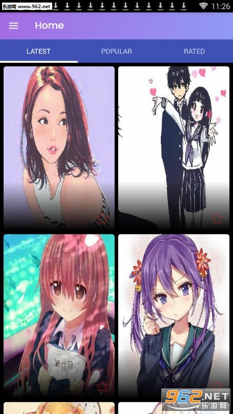 Anime Kawaii Girls(ԪŮֽ׿)v1.0ͼ2