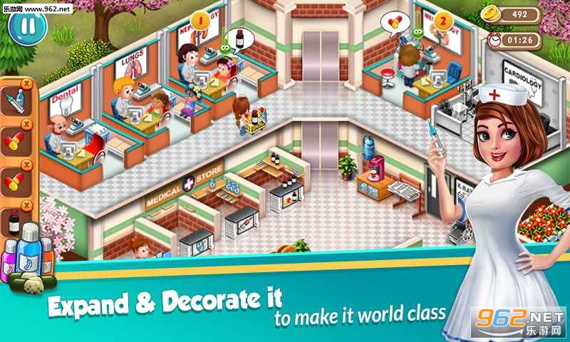 Doctor Dash : Hospital Game(tn̰׿)v1.32(Doctor Dash:Hospital Game)؈D1