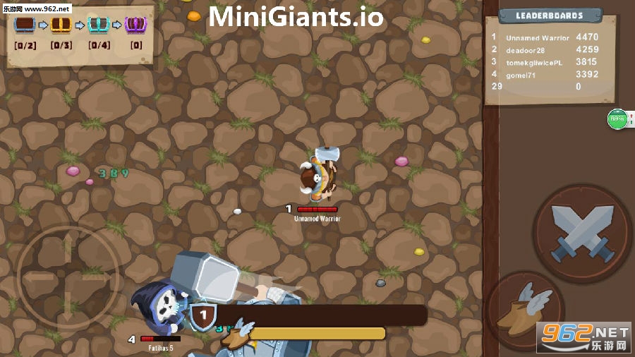 mini giants io cheats