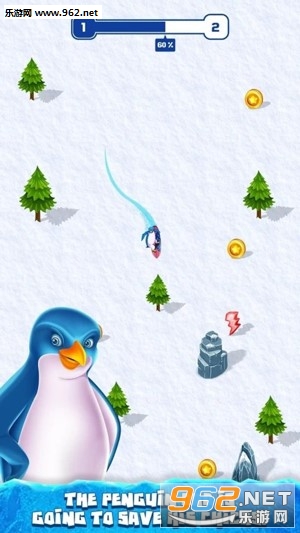 Penguin Snow Surfing׿