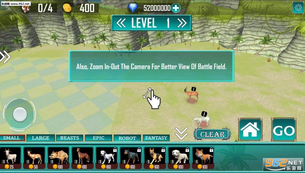 Real Battle War Strategy Of Animal(ʵս׿)v1.0(Real Battle War Strategy Of Animal)ͼ0