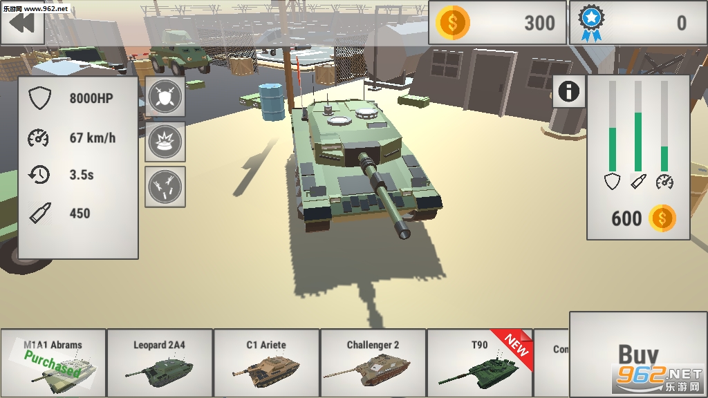 Poly Tanks: Massive Assault(̹ϷPoly Tanks׿)v1.1.3ͼ2