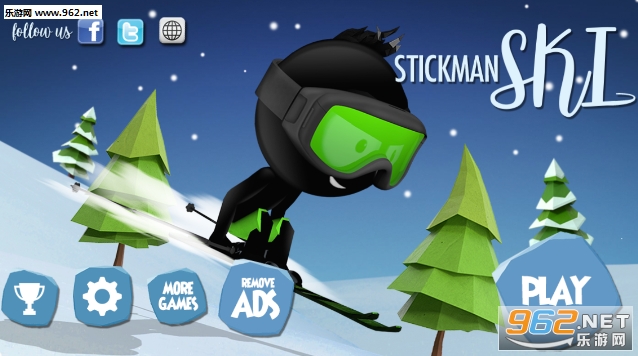 ˻ѩ(Stickman Ski)׿v1.1ͼ3