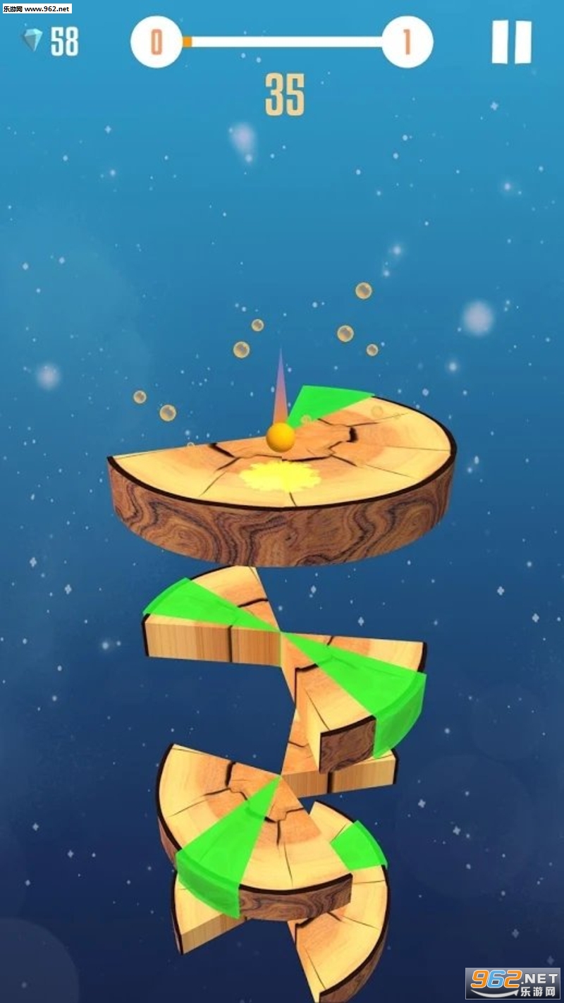 Wooden Helix Jump(ľu׿)v1.1.1(Wooden Helix Jump)؈D2