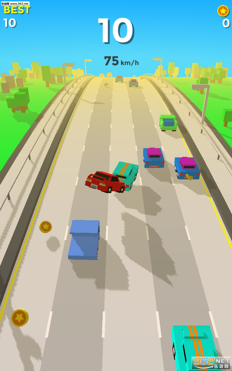 Crashy Roads(᫲ƽĵ·׿)v1.8(Crashy Roads)ͼ1