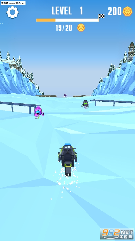 Flippy Snowmobile Race(ѩĦб׿)v1.0ͼ2