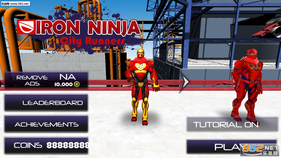 Iron Ninja Rooftop Avengers(߳Ӣ۰׿)v1.0.6ͼ0