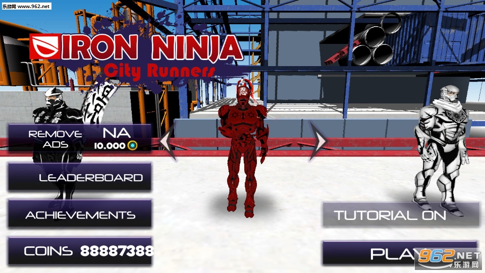 Iron Ninja Rooftop Avengers(߳Ӣ۰׿)v1.0.6ͼ1