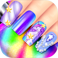 Rainbow Unicorn Nail Beauty Artist Salon(ʺָɳ׿)