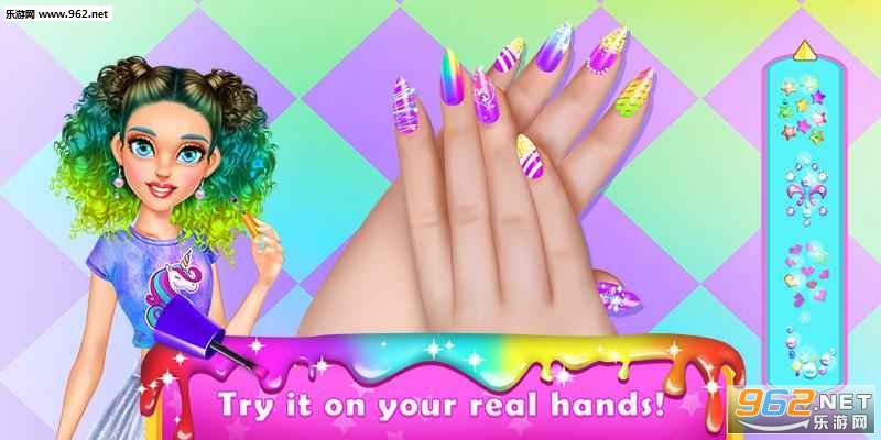 Rainbow Unicorn Nail Beauty Artist Salon(ʺָɳ׿)v1.2ͼ1