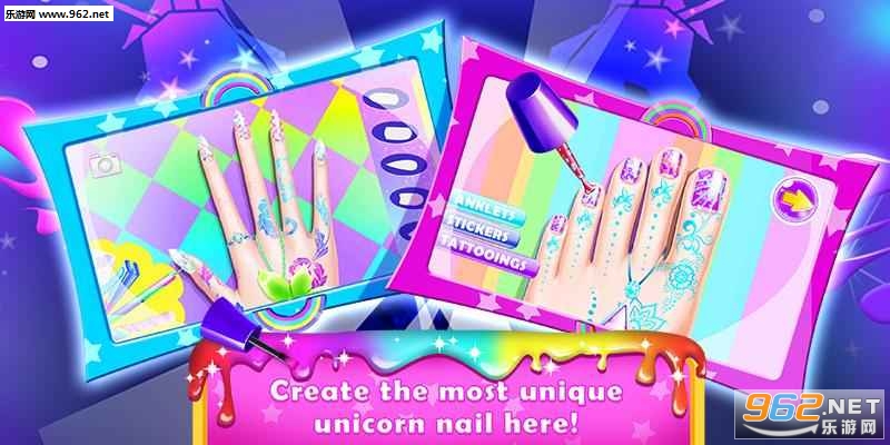 Rainbow Unicorn Nail Beauty Artist Salon(ʺָɳ׿)v1.2ͼ3