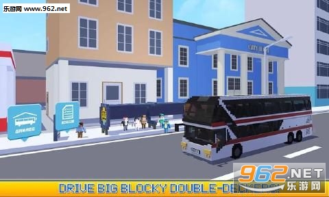 Blocky City Bus Driver SIM(ذʿ˾׿)v1.2ͼ1