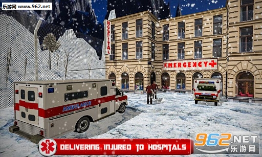 Winter Snow Rescue Ambulance Driver Simulator 3D(o܇˾CģM3D׿)v1.0.1؈D3