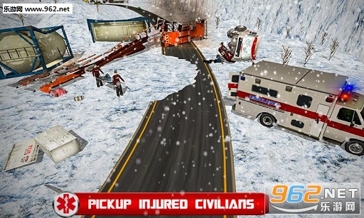 Winter Snow Rescue Ambulance Driver Simulator 3D(o܇˾CģM3D׿)v1.0.1؈D1