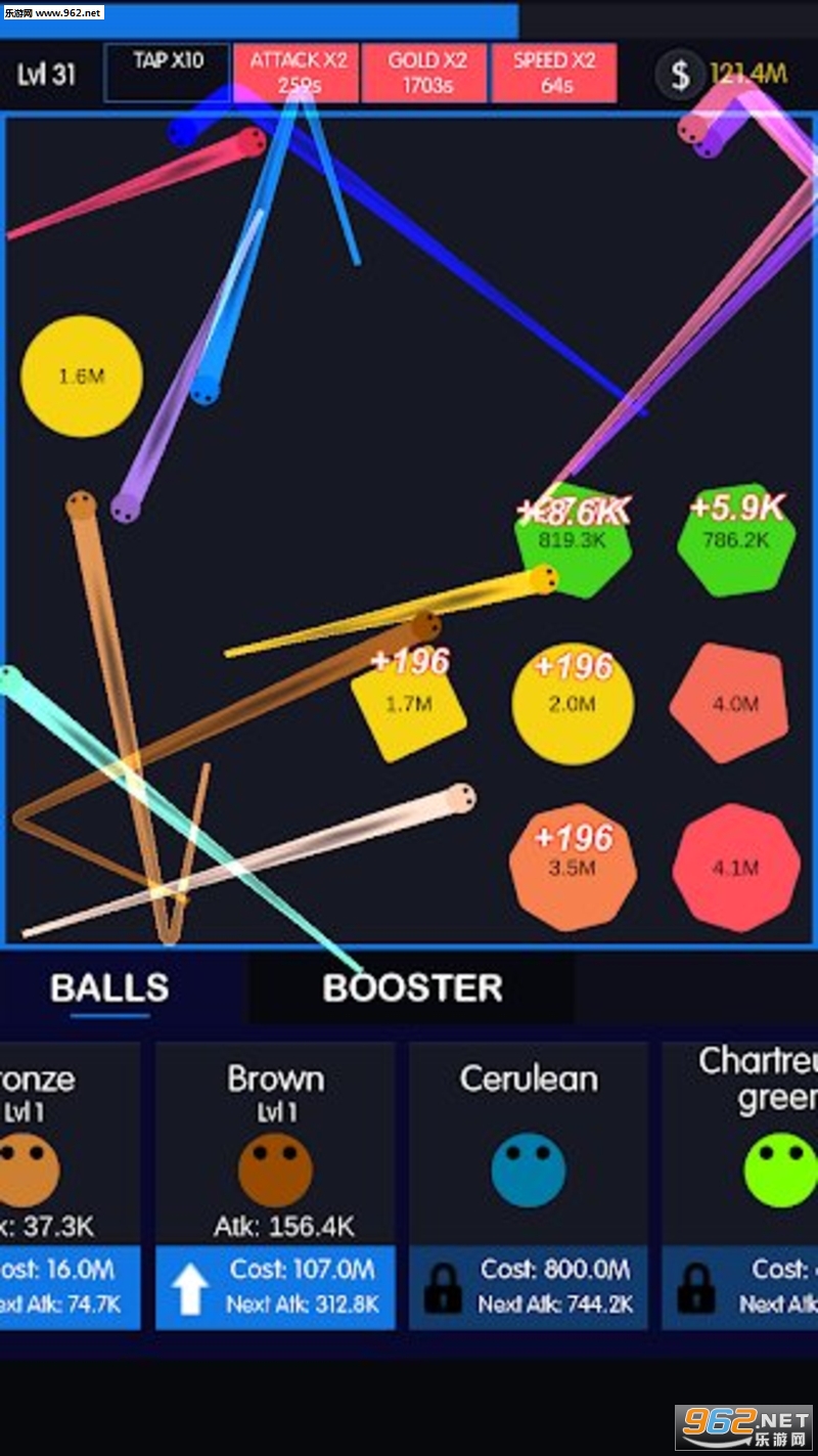 Idle Snakes Vs Balls(vs߰׿)v2.3ͼ1