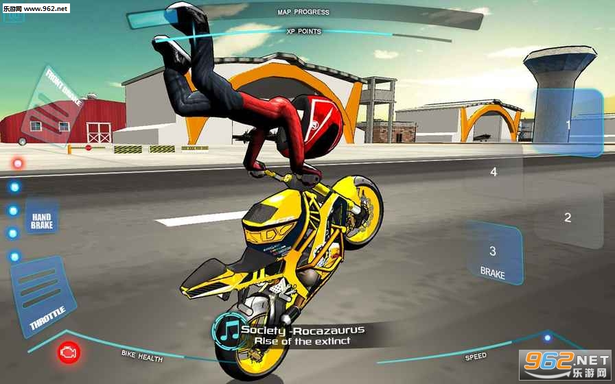 stunt bike freestyleĝhv2.7؈D2