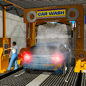 Smart Car Wash Service: Gas Station Car Parking(ϴ:վͣģϷ)