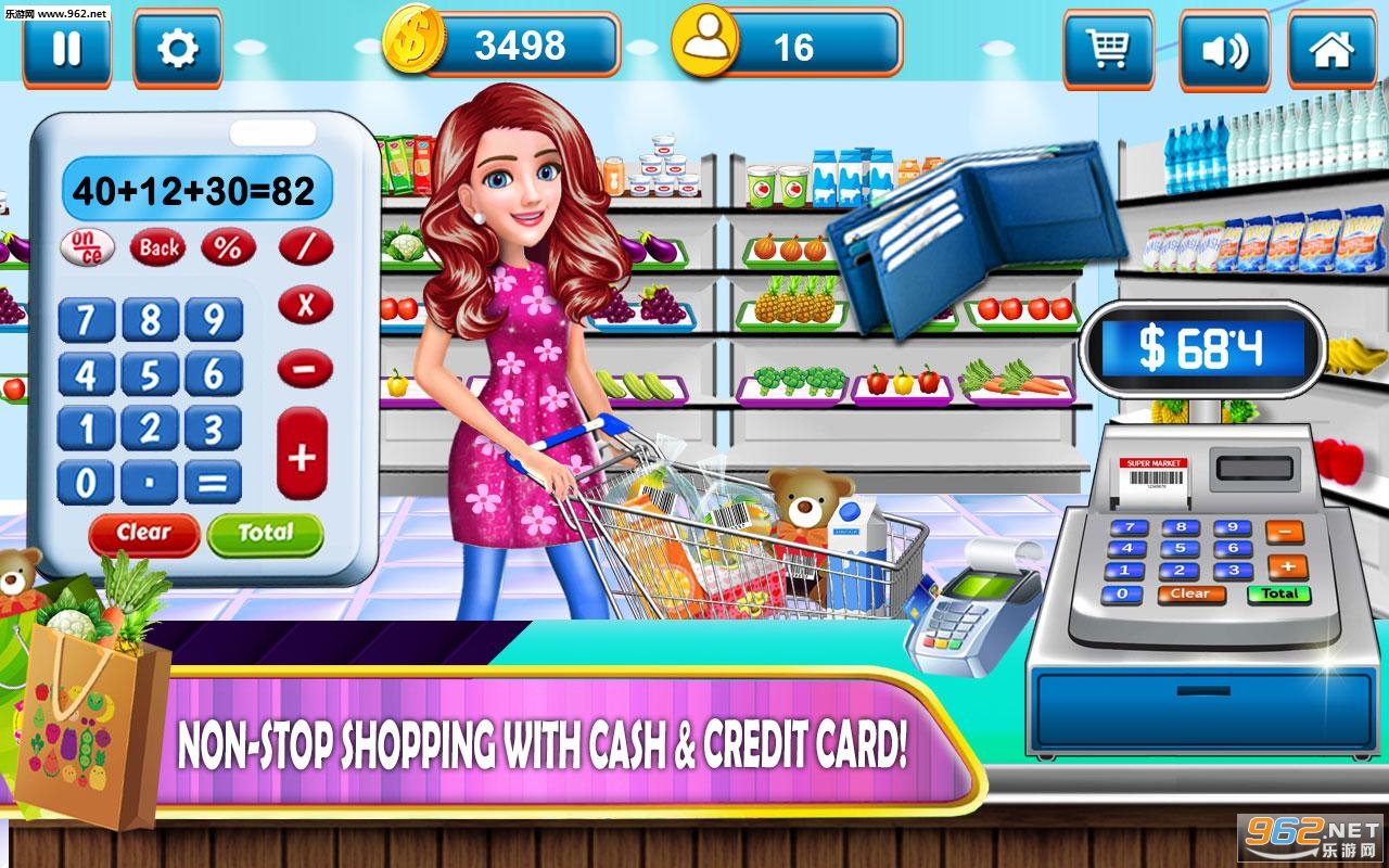 Supermarket Shopping cash register cashier games(йģ)ͼ1