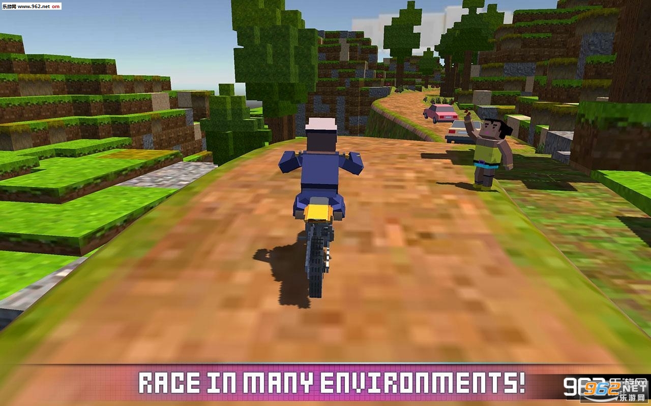 Blocky Moto Bike SIM 2017(ģⷽĦг׿)v1.2ͼ1