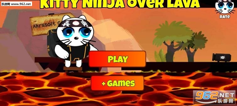 Kitty Ninja over lava(սԾ׿)v0.0.2ͼ0