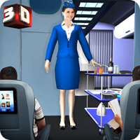 Sky?Girl?Flight?Attendant?Virtual?Air?Hostess?GameŮзԱ׿