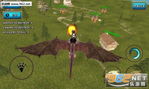Fire Flying Dragon Simulator Warrior Sky Rider 3D(ʿ)v1.1ͼ0
