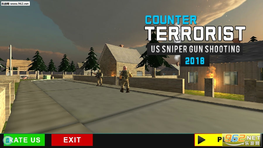Counter Terrorist 2018:US Sniper Gun Shooting׿