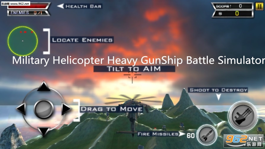 Military Helicopter Heavy GunShip Battle Simulator׿