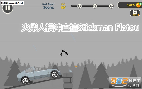 ˺ֱײStickman Flatou׿