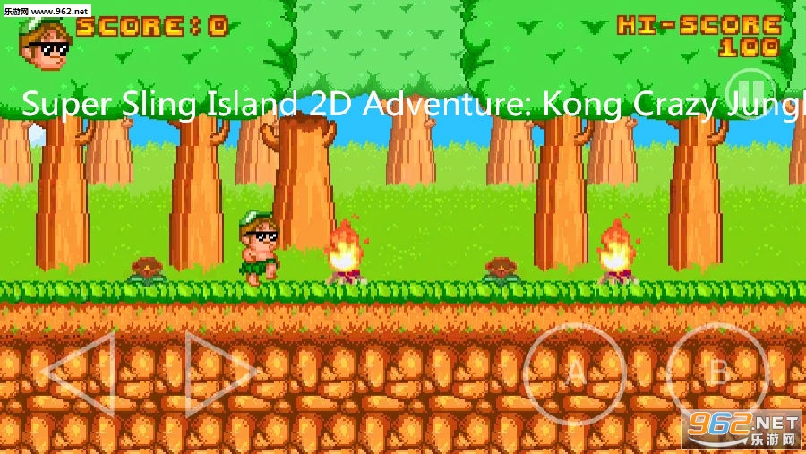 Super Sling Island 2D Adventure: Kong Crazy Jungle׿
