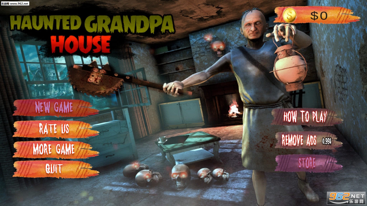 Haunted Grandpa House Horror survival Escape Games(ֹүүķӰ׿)v1.1.4ͼ0