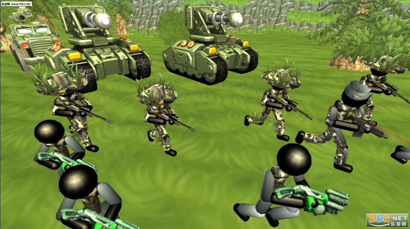 Stickman Tank Battle Simulator(̹սģ׿)v1.04(Stickman Tank Battle Simulator)ͼ1