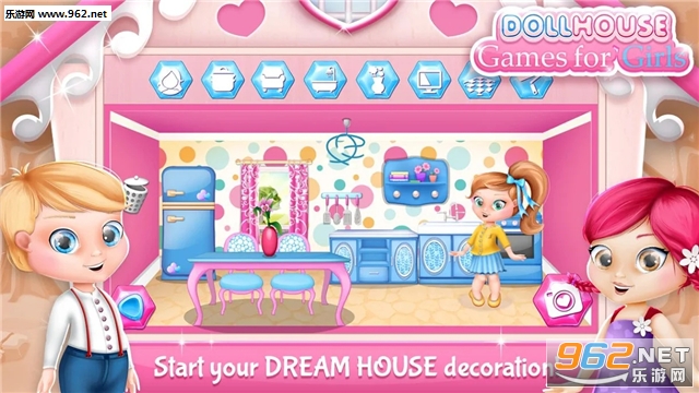 Dollhouse Games for Girls(װ޵Ϸ׿)(Dollhouse Games for Girls)v1.0ͼ3