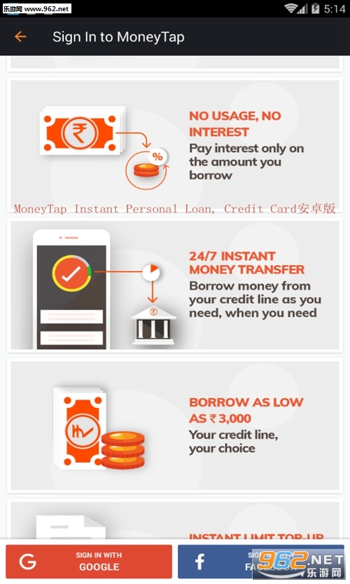 MoneyTap Instant Personal Loan, Credit Card׿v2.7.1ͼ0