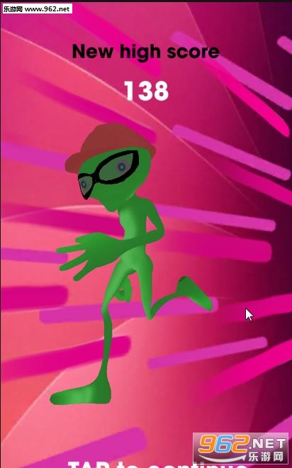Crazy Green Alien- The Fastest Runner(ɫ˰׿)v1.0(Crazy Green Alien)ͼ1