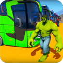 Superheroes Bus Stunts Racing׿