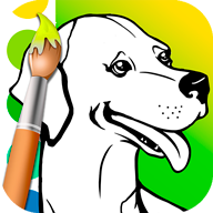 Dogs Coloring Pages׿