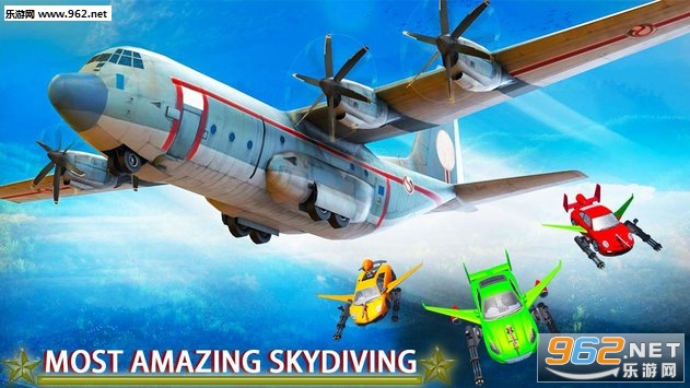 Skydiving Flying Car Stunt: Air Combat Fight Race(ɡؼս񶷱׿)v1.0(Skydiving Flying Car Stunt : Air Combat Fight Race)ͼ0