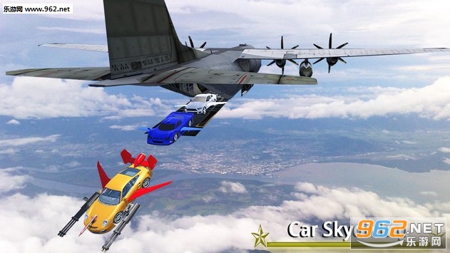 Skydiving Flying Car Stunt: Air Combat Fight Race(ɡؼս񶷱׿)v1.0(Skydiving Flying Car Stunt : Air Combat Fight Race)ͼ1